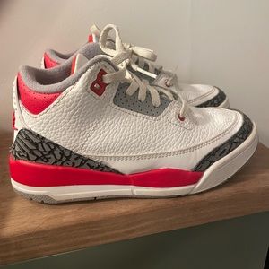 Kids Sneakers in White and Red